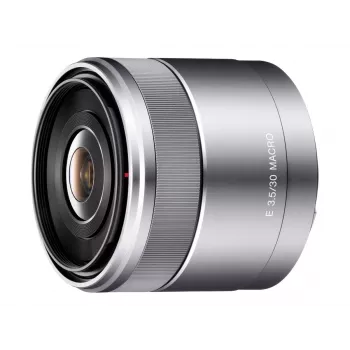 Sony SEL30M35S.SYX E-Mount 30mm f/3.5 objetiva macro (prateado)