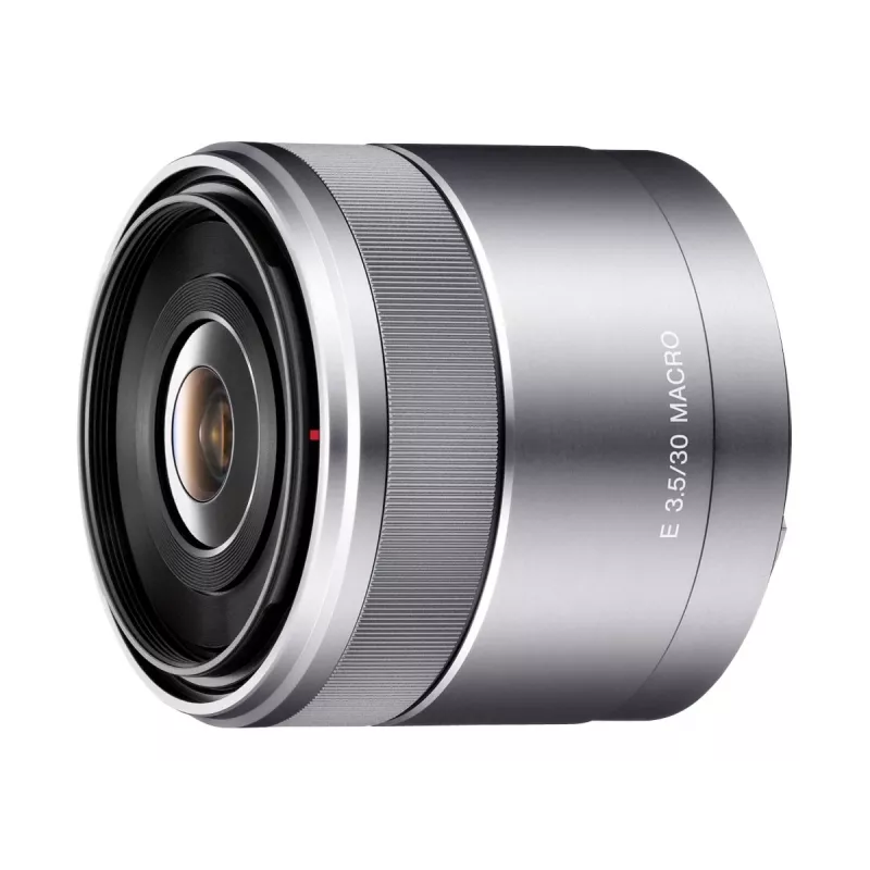 Sony SEL30M35S.SYX E-Mount 30mm f/3.5 objetiva macro (prateado)