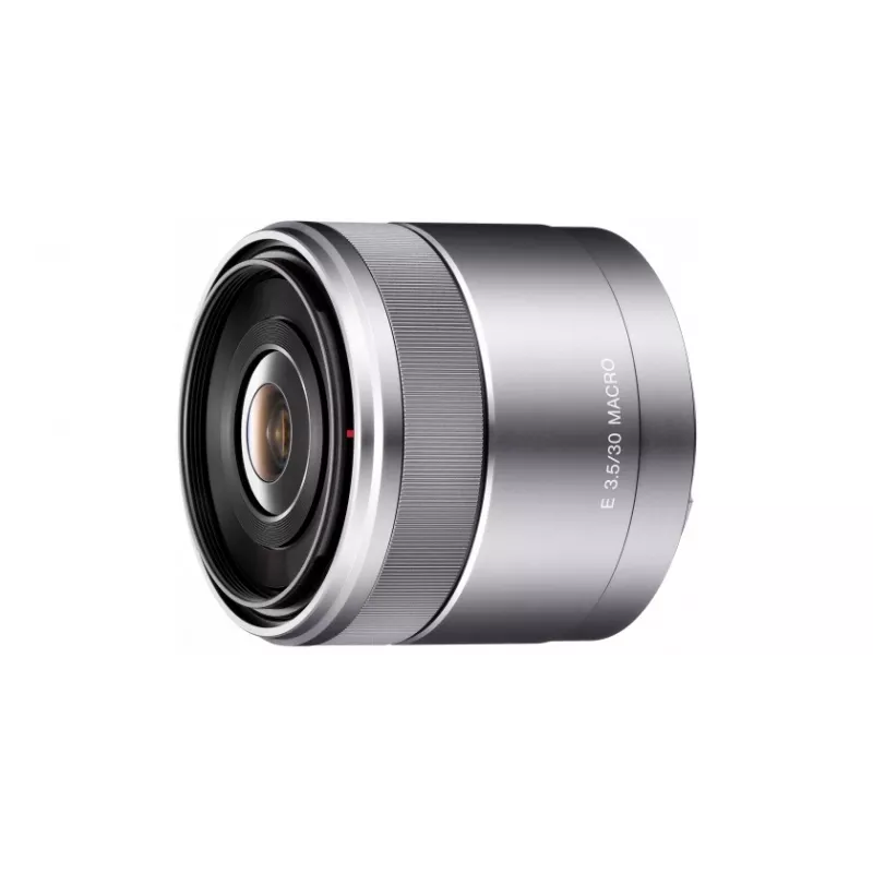 Sony SEL30M35S.SYX E-Mount 30mm f/3.5 objetiva macro (prateado)