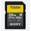 Sony SF-M256T TOUGH UHS-II Cartão de Memória SDXC 256GB V60 U3 277MB/s Leitura 150MB/s Escrita à prova de água, pó e choques