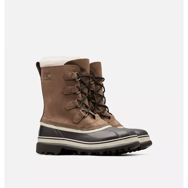 Botas de neve SOREL Caribou para homem castanhas