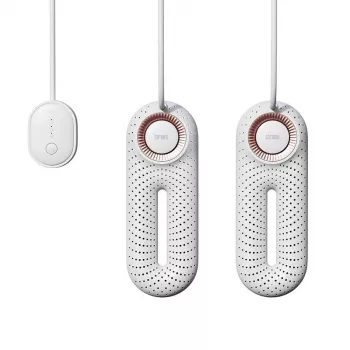 Secador de sapatos elétrico Sothing Zero Shoes Pro com aquecimento PTC, temperatura constante de 60°C, temporizador 3/6/9H, proteção contra sobreaquecimento, 20W, 220-240V, branco