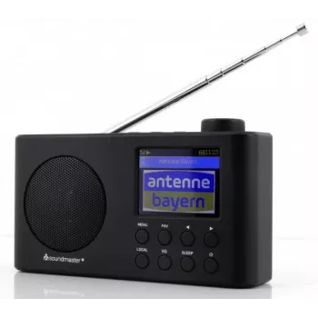 Soundmaster IR6500SW rádio digital portátil Internet/DAB+/FM WLAN Bluetooth
