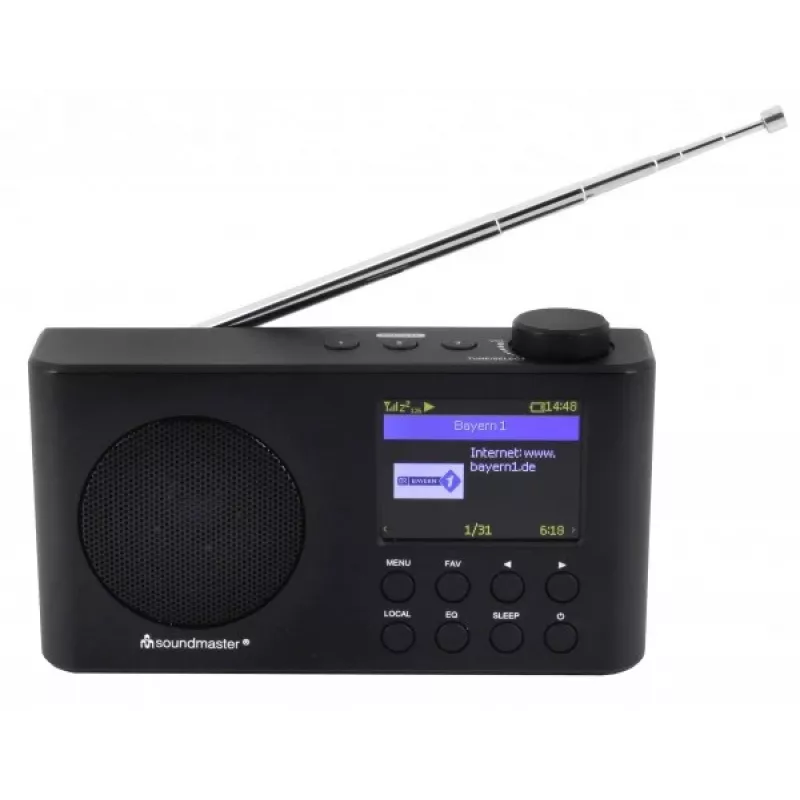 Soundmaster IR6500SW rádio digital portátil Internet/DAB+/FM WLAN Bluetooth