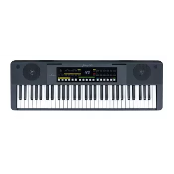 Soundsation JUKEY 610 - teclado de 61 teclas com 300 sons, 300 ritmos, USB-MIDI, ecrã LCD e fonte de alimentação incluída