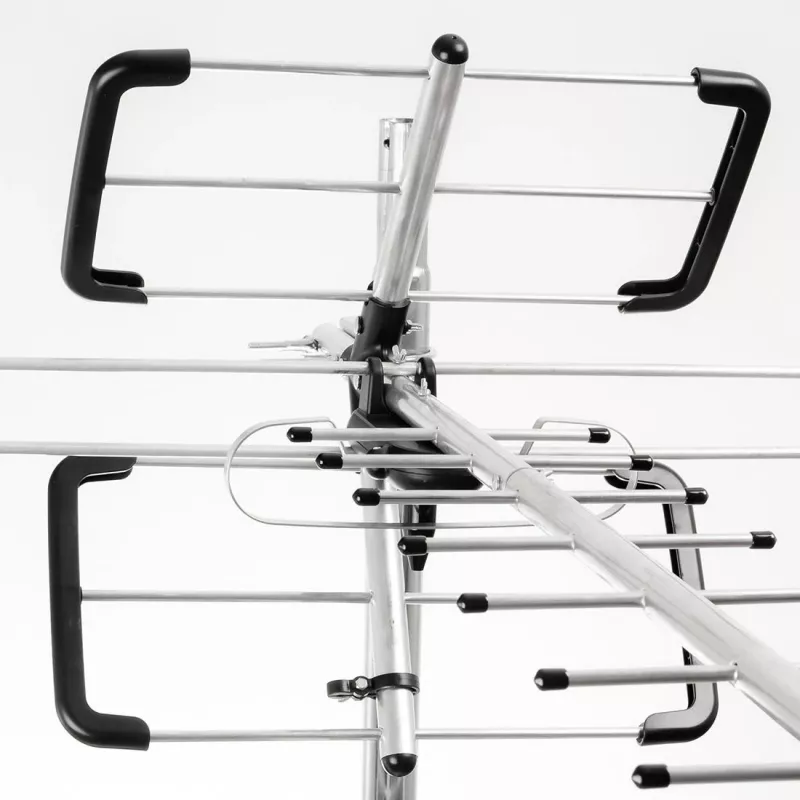 Antena exterior Spacetronik EOS L Combo DVB-T/T2 preta (passiva)