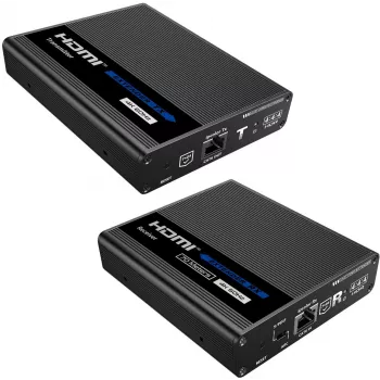 Kit extensor HDMI over IP Spacetronik 4K 120m Cascade SPH-676C