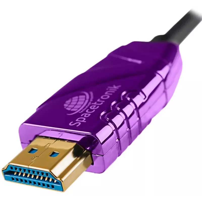 Cabo ótico ativo HDMI 2.0b Spacetronik SH-OX400 40 m preto