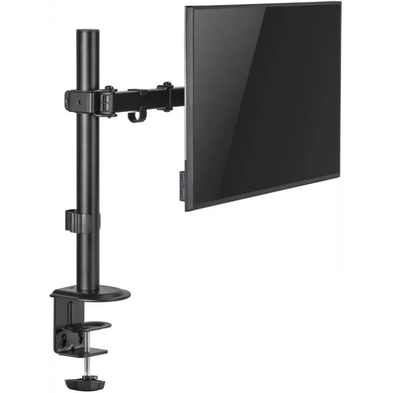 Suporte de mesa Spacetronik SPA-112 para 1 monitor 17-32 polegadas preto