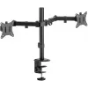 Suporte de secretária Spacetronik SPA-120 para 2 monitores