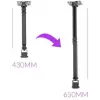 Suporte universal para projetor Spacetronik SPA-P01B 2-em-1 teto/parede, 15 kg, aço, preto