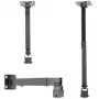 Suporte universal para projetor Spacetronik SPA-P01B 2-em-1 teto/parede, 15 kg, aço, preto