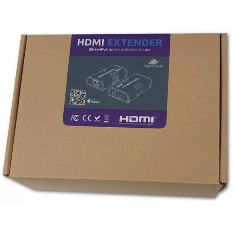 SPACETRONIK SPH-HIPv4 receptor HDMI-over-IP Multicast RX