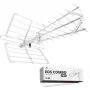 Antena direcional SPARKLE DVB-T2 Spacetronik EOS PRO Combo UHF+VHF LTE 5G (branco)