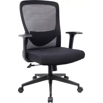 Cadeira de escritório ergonómica SpeaKa Professional SP-14124760 SP-MOC-002 preta mesh