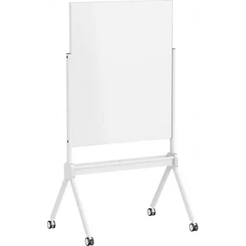 Quadro magnético de vidro SpeaKa Professional SP-MMW-001 904 x 1103 mm branco com prateleira e ímanes em suporte com rodas SP-13324624