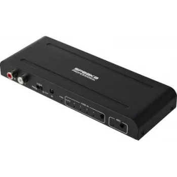 SpeaKa Professional SP-HSU-300 Comutador HDMI de 4 portas com ARC, 3840x2160 SP-14521632