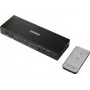 SpeaKa Professional SP-SWAP-500 Comutador matriz KVM HDMI de 2 portas com áudio, 4K UHD, hub USB 2.0, Metal, Preto SP-13904372