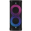 Altifalante Party-Box SVEN PS-1250, preto (300W, TWS, IPx4, Bluetooth, FM, USB, microSD, ecrã LED, 13500mAh)