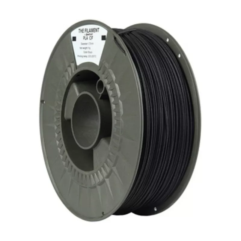 SPECTRUM The Filament PLA CF preto 1,75mm 1kg