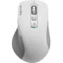SPEEDLINK VELORA Rato sem fios recarregável, Bluetooth e 2,4 GHz, roda de deslocamento Smart Flying, branco SL-630310-WT