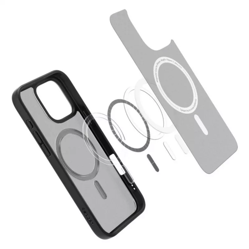 Capa Spigen Ultra Hybrid Mag com MagSafe para iPhone 16 Pro - Preta