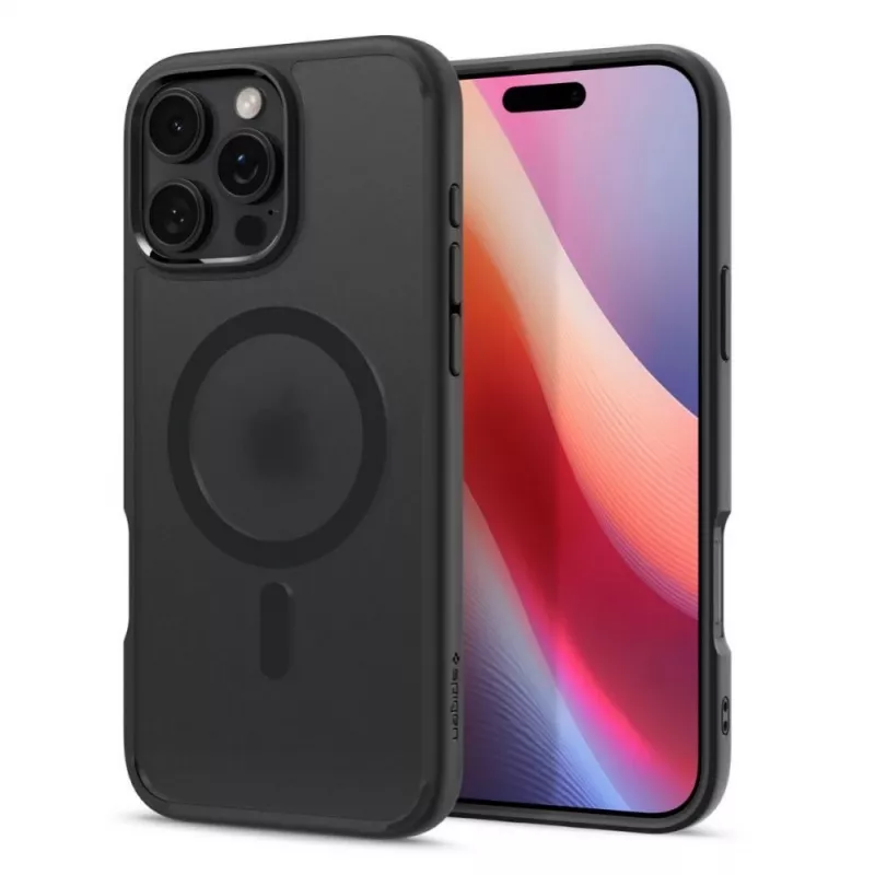 Capa Spigen Ultra Hybrid Mag com MagSafe para iPhone 16 Pro - Preta