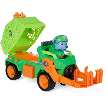 Spin Master Paw Patrol Dino Rescue Camião de Reciclagem Dino Rescue do Rocky
