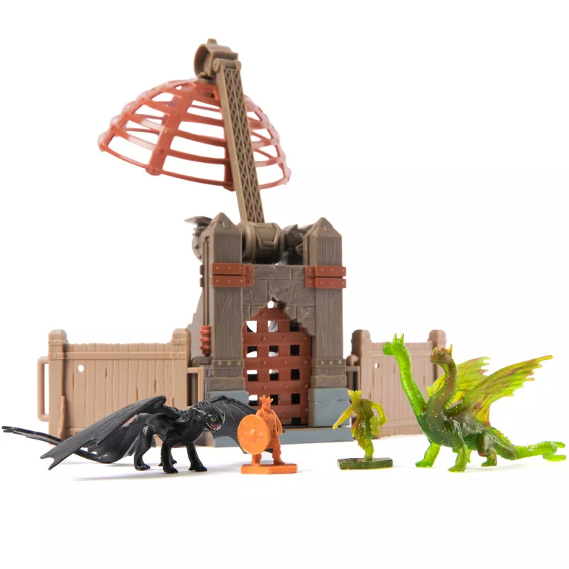 Spinmaster How to Train Your Dragon Dragon Arena Conjunto de Captura de Dragões