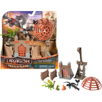 Spinmaster How to Train Your Dragon Dragon Arena Conjunto de Captura de Dragões
