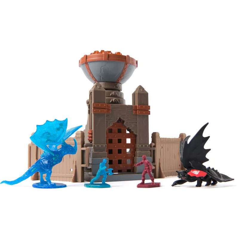 SPINMASTER How to Train Your Dragon - Dragon Arena: Conjunto de brincar Torch Tower