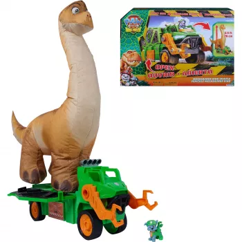 SPINMASTER Paw Patrol Dino Rescue Rocky's Megasaurus Veículo de transporte