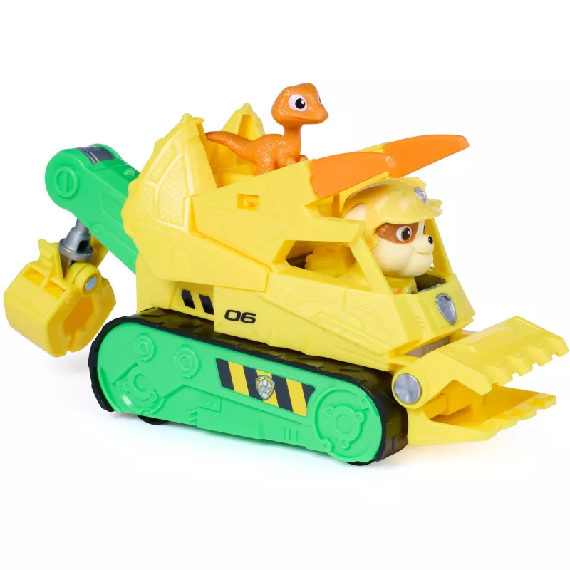 SPINMASTER Paw Patrol: Der Dino-Film - Bulldozer de resgate Dino do Rubble