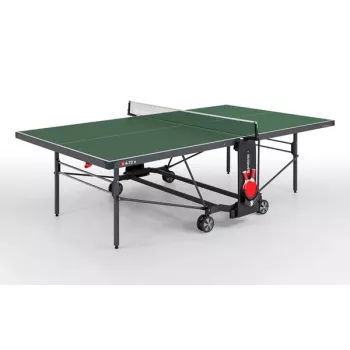 Mesa de ténis de mesa exterior Sponeta S 4-72e com rede, 5 mm, verde