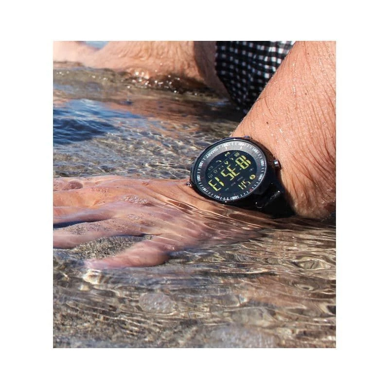 Smartwatch à prova de água Sponge Surfwatch LCD 1.4i Preto