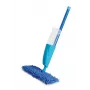 Esfregona com Pulverizador Spontex Quick Spray Duo 2-em-1 Esfregona de Microfibra de Dupla Face com Depósito de Água de 650 ml
