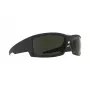 Óculos de sol de homem SPY 673118243863 - armação retangular de propionato com lentes de policarbonato cinzentas - 66/17/125 mm