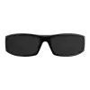 Óculos de sol SPY unissexo 6700000000285 armação preta mate lentes fumadas 63/14/130 mm