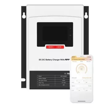 Controlador de Carga Solar MPPT 30A DC-DC SRNE MD1230N05