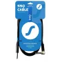 SSQ JMPJMK4 SS-1469 Cabo jack Mono - jack Mono (ângulo de 90 graus) 4 m Preto