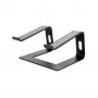 Suporte para portátil SSQ LS1 - Elevação ergonómica ajustável em alumínio para portáteis de 10-15,6 polegadas, prateado