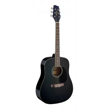 Guitarra acústica Stagg SA20D BLK Dreadnought - preta