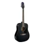 Guitarra acústica Stagg SA20D BLK Dreadnought - preta