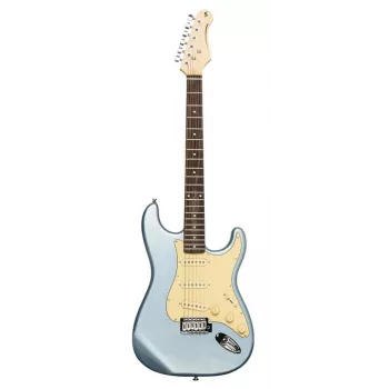 Guitarra elétrica Stagg SES-30 IBM - Ice Blue Metallic