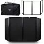 STAND4ME DJ PARAWAN COMPACT BK conjunto de fachada de DJ de 4 painéis preta