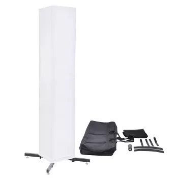 STAND4ME TOWER SET suporte de cabeça móvel - aço preto suporte de luz modular