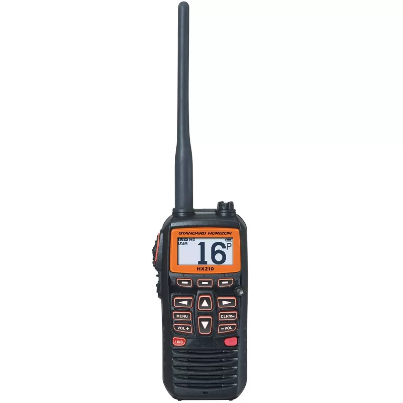 Standard Horizon HX-210E Rádio VHF marítimo portátil