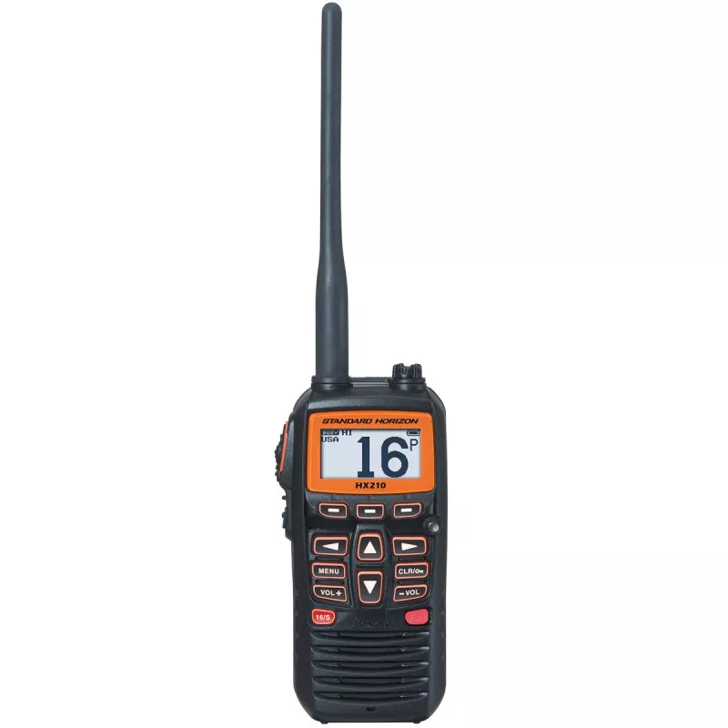 Standard Horizon HX-210E Rádio VHF marítimo portátil