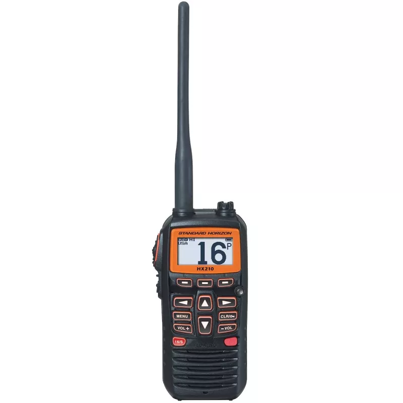 Standard Horizon HX-210E Rádio VHF marítimo portátil