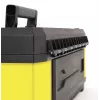 Stanley 1-95-614 Caixa de arrumação para peças pequenas/ferramentas, metal/plástico, preto/amarelo
